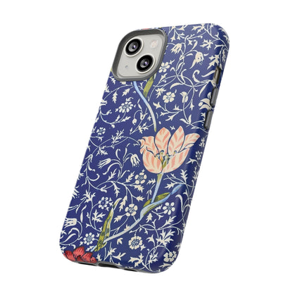 Floral Phone Case, Unique Tough Phone Cover, Gift for Her, Spring Decor, Durable Protective Case, Elegant Floral Design
