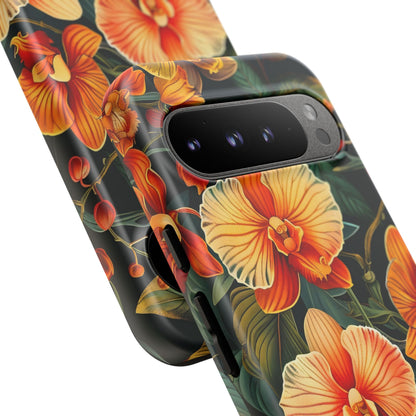 Floral Phone Case - Tough Cases, Protective Cover, Gift for Her, Smartphone Accessory, Floral Design, Nature-Inspired