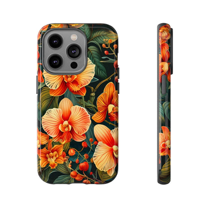 Floral Phone Case - Tough Cases, Protective Cover, Gift for Her, Smartphone Accessory, Floral Design, Nature-Inspired