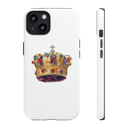 Royal Crown Phone Case | Tough Phone Cases, Stylish Accessories, Gift for Her, Birthday Present, Royalty Vibe