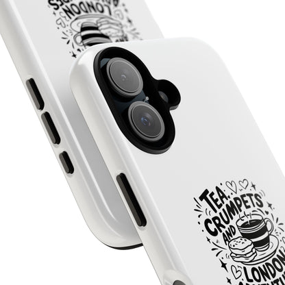 Tea & Crumpets London Adventures Phone Case