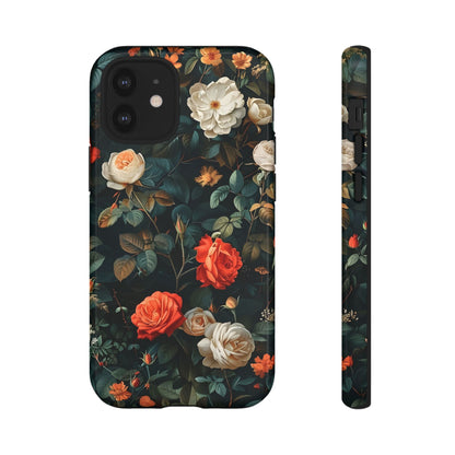 Floral Phone Case | Tough Cases with Elegant Design | Gift for Her, Mother's Day, Birthdays, Personalized, Trendy Tech Accessories