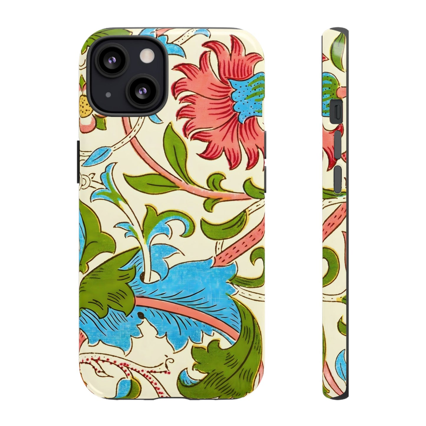Tough Floral Phone Case - Artistic Smartphone Cover, Floral Print Gift, Protective Case | For Nature Lovers, Stylish Accessory, Phone [...]