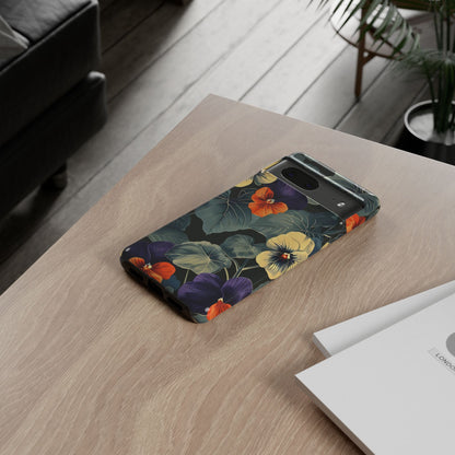 Tough Cases Floral iPhone Case, Tough Phone Cover, Stylish Floral Design, Gift for Her, Summer Vibe, Durable Protective Case