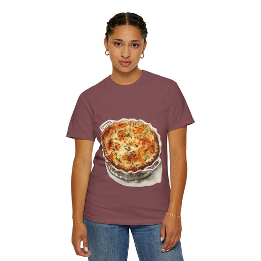 Unisex Garment-Dyed T-shirt - Fish, Chips, and Beyond - The Best of British Food
