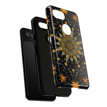 Celestial Phone Case - Tough Cases, Starry Design, Galaxy Accessory, Gift for Stargazers, Cosmic Protection