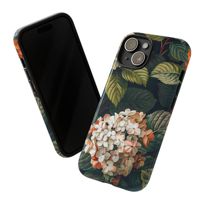 Floral Phone Case - Tough Cases, Nature Lover Gift, Floral Design, Botanical Phone Cover, Stylish Cellphone Accessory, Mother's Day Gift