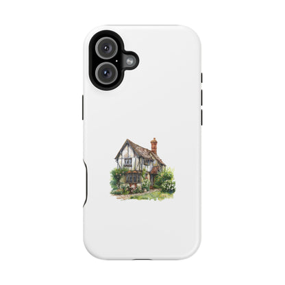 Magnetic Phone Cases, Whimsical Cottage Design, Unique Gift, Phone Accessory, Artful Cases for Nature Lovers, Customized Options