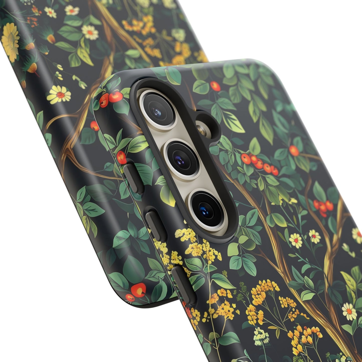 Floral Phone Case - Tough Cases, Colorful Nature Design, Gift for Flower Lovers, Phone Accessory, Unique Cell Phone Cover