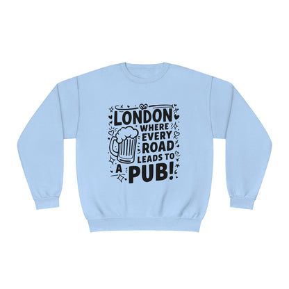 Unisex NuBlend® Crewneck Sweatshirt - London's Pub