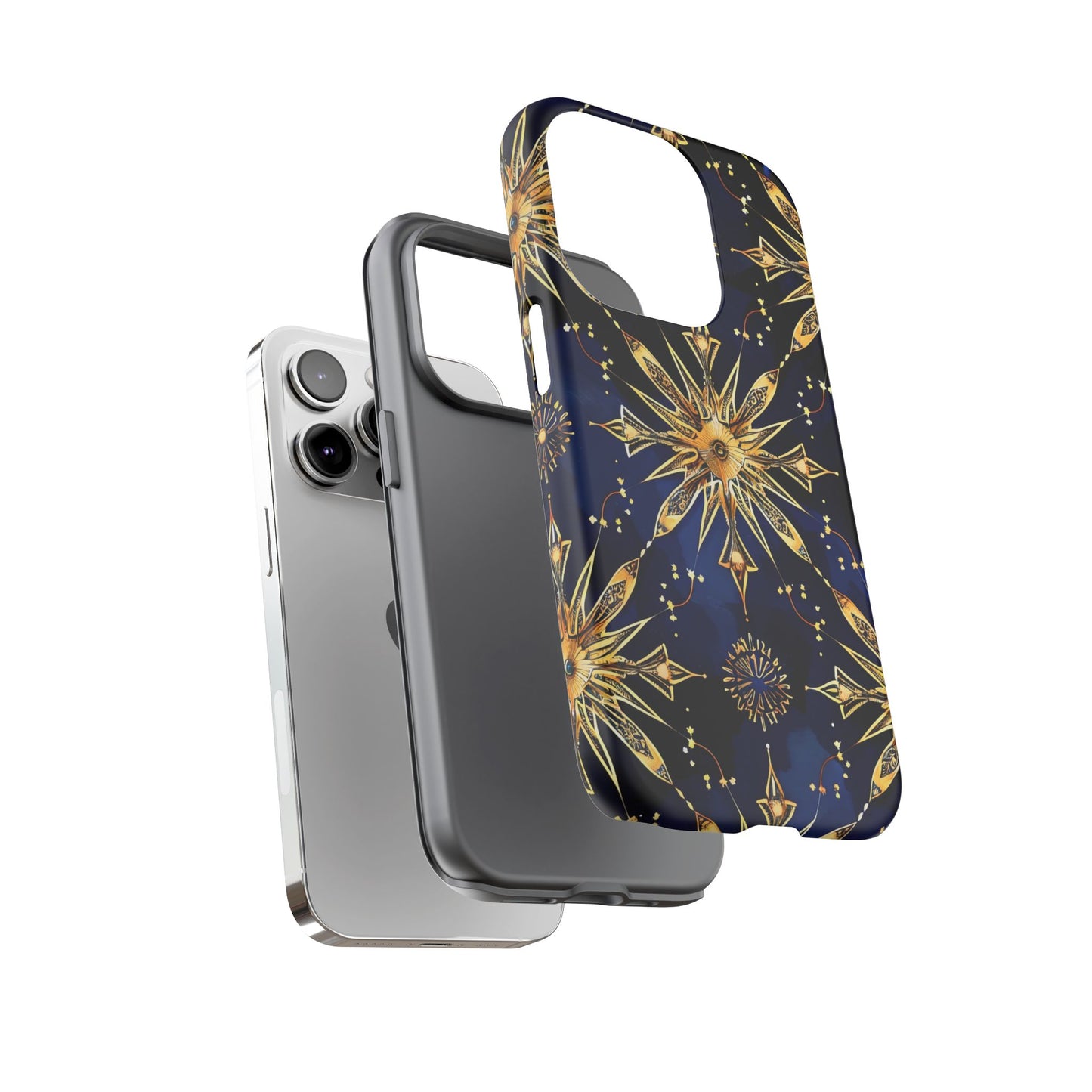 Tough Cases Phone Case with Celestial Design, Stylish Phone Cover, Unique Gift for Space Lovers, Durable Protection, Cosmic Art