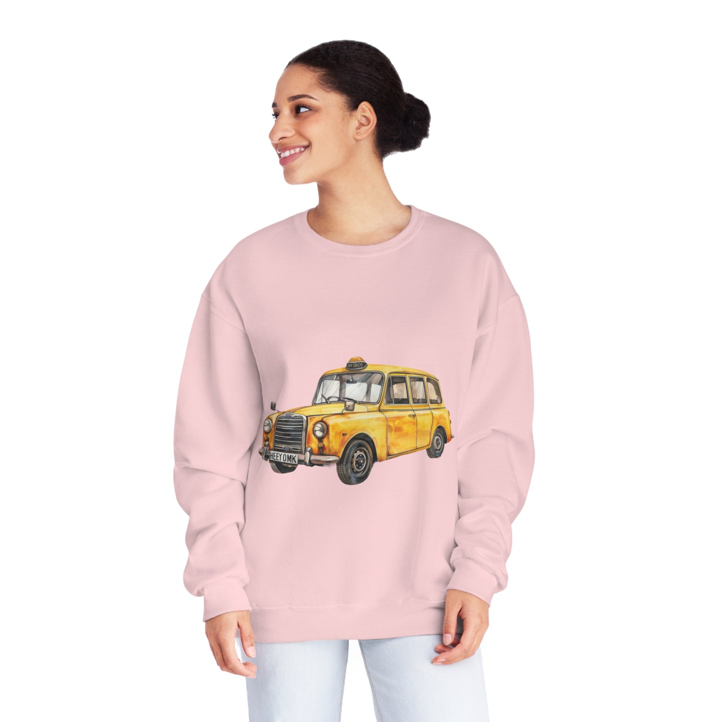 Unisex NuBlend® Crewneck Sweatshirt - British Roya Vintage Car