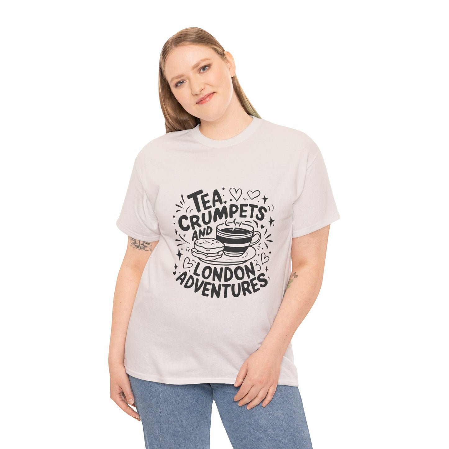 Unisex Heavy Cotton Tee - London Advenures
