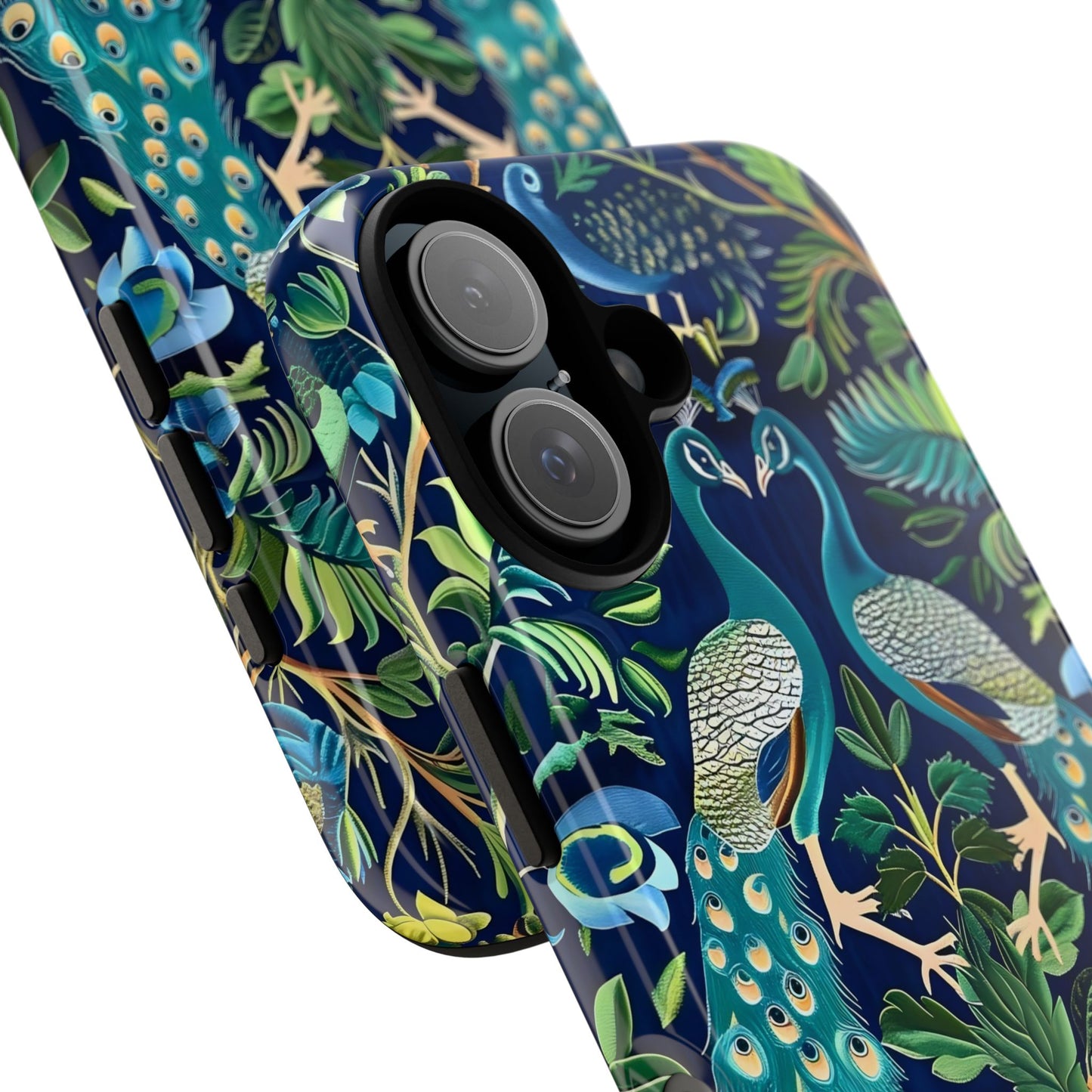 Peacock Tough Phone Case - Colorful Protective Cover, Nature Lover Gift, Stylish Accessory for Celebrations