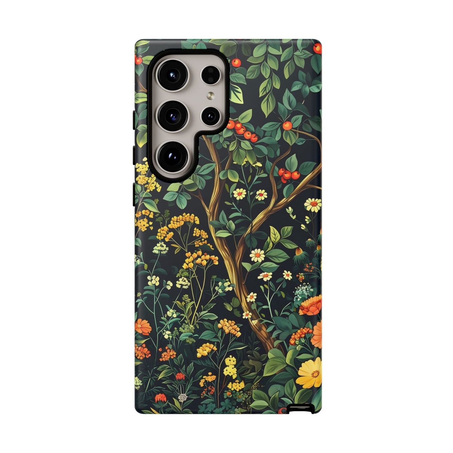 Floral Phone Case - Tough Cases, Colorful Nature Design, Gift for Flower Lovers, Phone Accessory, Unique Cell Phone Cover
