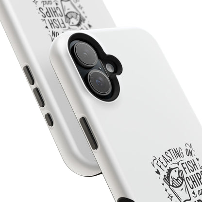 Feasting on Fish & Chips Phone Case, Cute London Inspired Magnetic Tough Case, Unique Gift for Food Lovers, Travel Accessory, British [...]