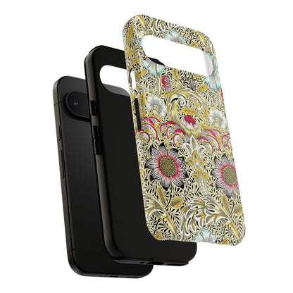 Floral Phone Case - Tough Cases, Floral Design, Stylish, Protective, Unique Gift for Her, Phone Accessories