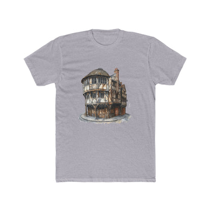 London Pub Interior - Cozy Unisex Cotton Crew Tee