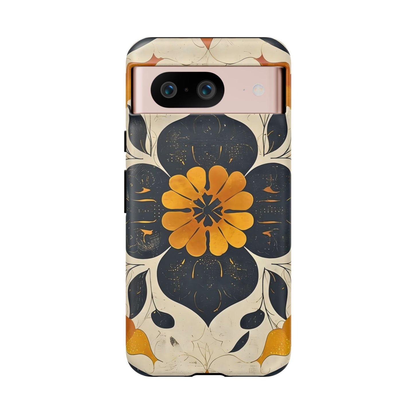 Floral Phone Case - Tough Cases, Botanical iPhone Cover, Vintage Flower Design, Durable Smartphone Protection, Unique Gift Idea