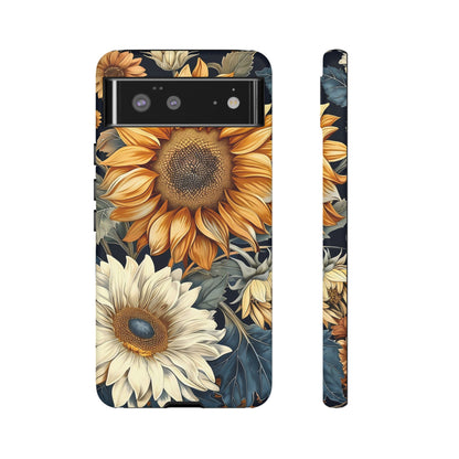 Sunflower Phone Case – Floral Protection Cover, Nature-Lover Gift, Summer Vibe Accessories, Mother’s Day Present, Phone Protector