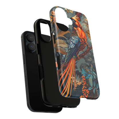 Tough Cases: Vibrant Bird Phone Case, Nature Lover Gift, Outdoor Adventure Accessory, Phone Protection, Wildlife Enthusiast