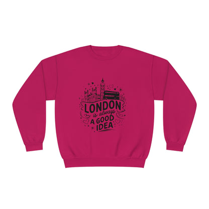 Unisex NuBlend® Crewneck Sweatshirt - London is always a good idea