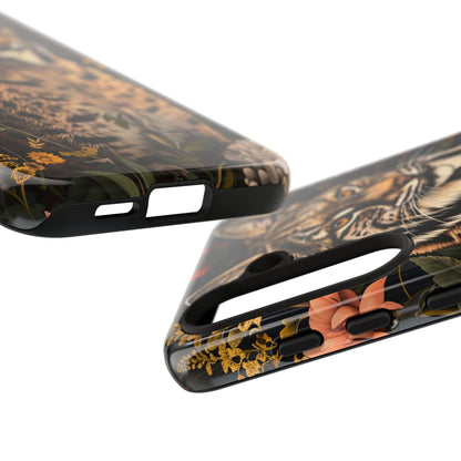Wildlife Phone Case with Lynx Design, Tough Cases, Animal Lovers Gift, Nature Inspired Accessories, Unique Tech Protection