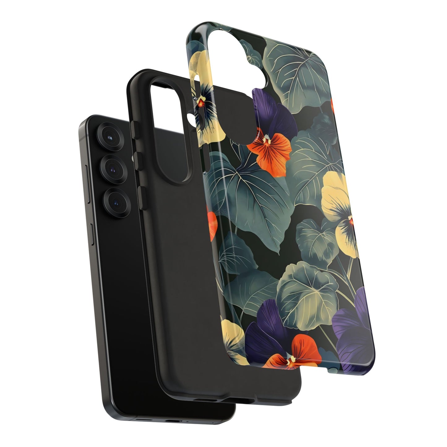 Tough Cases Floral iPhone Case, Tough Phone Cover, Stylish Floral Design, Gift for Her, Summer Vibe, Durable Protective Case