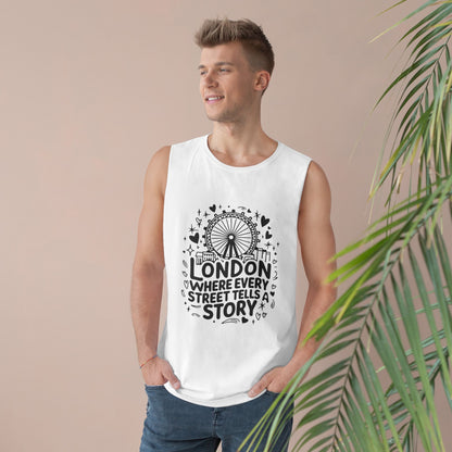 Unisex Barnard Tank - London's Story Telling Streets