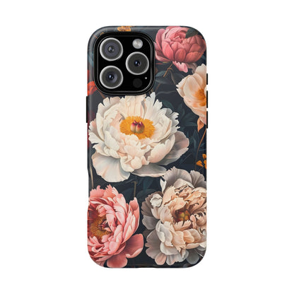 Floral Phone Case, Tough Phone Cover, Flower Design, Unique Gift for Her, Trendy Accessory, Spring Decor