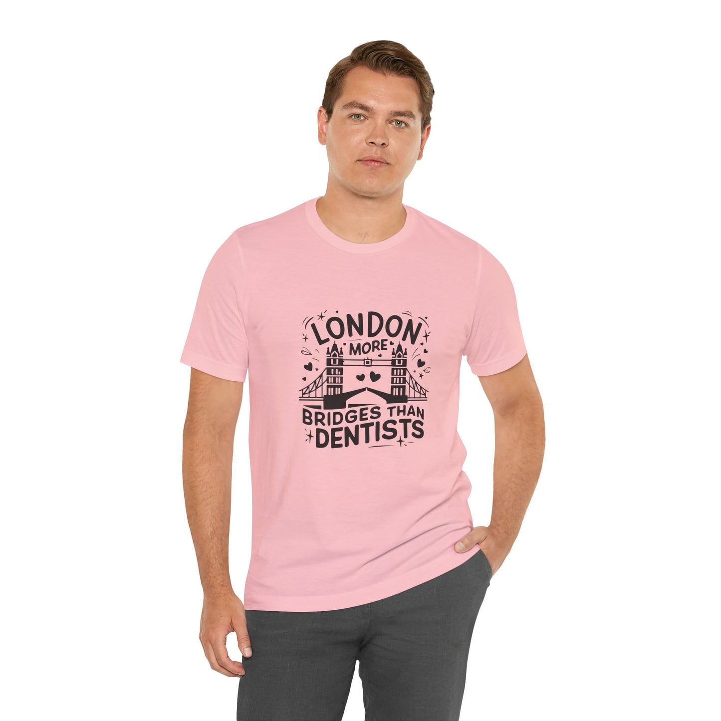 London Vibes Elegant Unisex Jersey Short Sleeve Tee