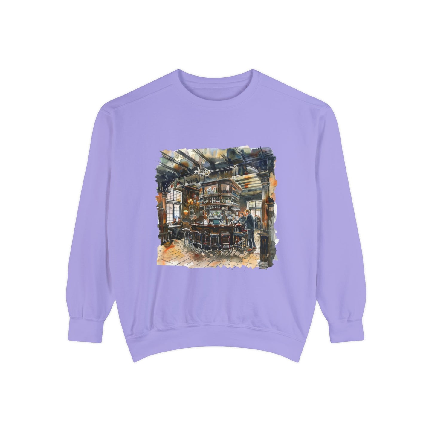 Unisex Garment-Dyed Sweatshirt Classy - London's Pub
