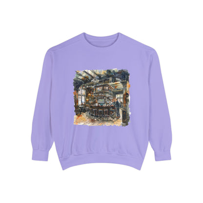 Unisex Garment-Dyed Sweatshirt Classy - London's Pub