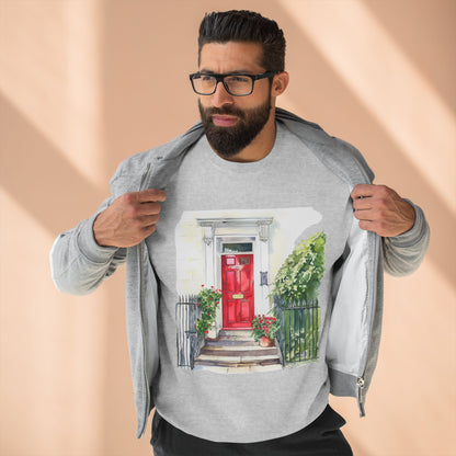 Unisex Crewneck Sweatshirt - Street London Aesthetics Urban Charm and Classic City Vibes