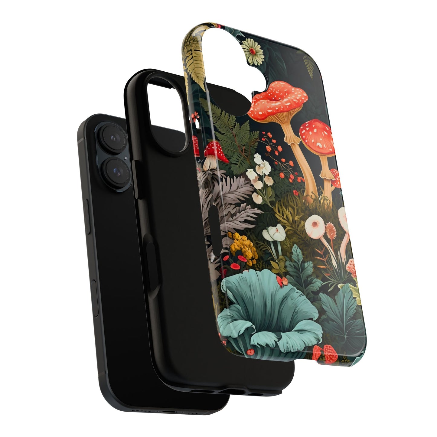 Floral Phone Case - Tough Cases, Nature Lover Gift, Eco-Friendly, Trendy Tech Accessory, Unique Design, Perfect for All Occasions