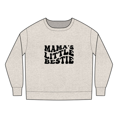 Toddler Sweatshirt - Mama's Little Bestie SVG PNG Design