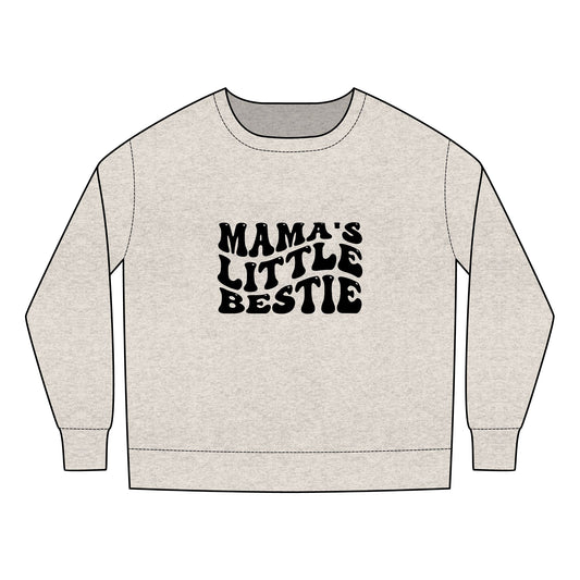 Toddler Sweatshirt - Mama's Little Bestie SVG PNG Design