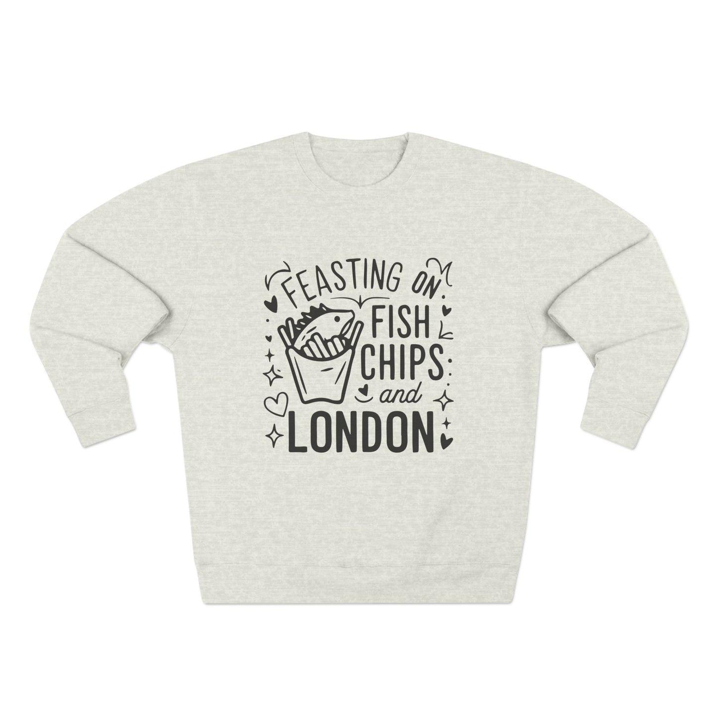 Unisex Crewneck Sweatshirt - Fish Chips and London