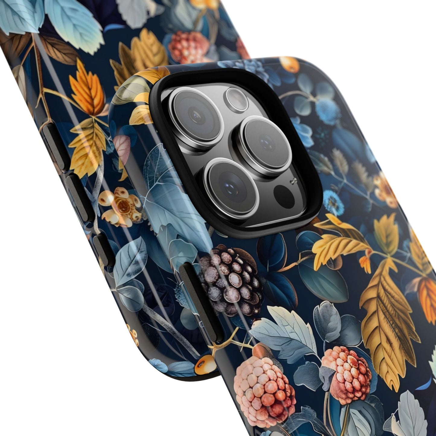 Floral iPhone Case, Tough Phone Cover, Nature-inspired Accessory, Gift for Her, Trendy Protection Case