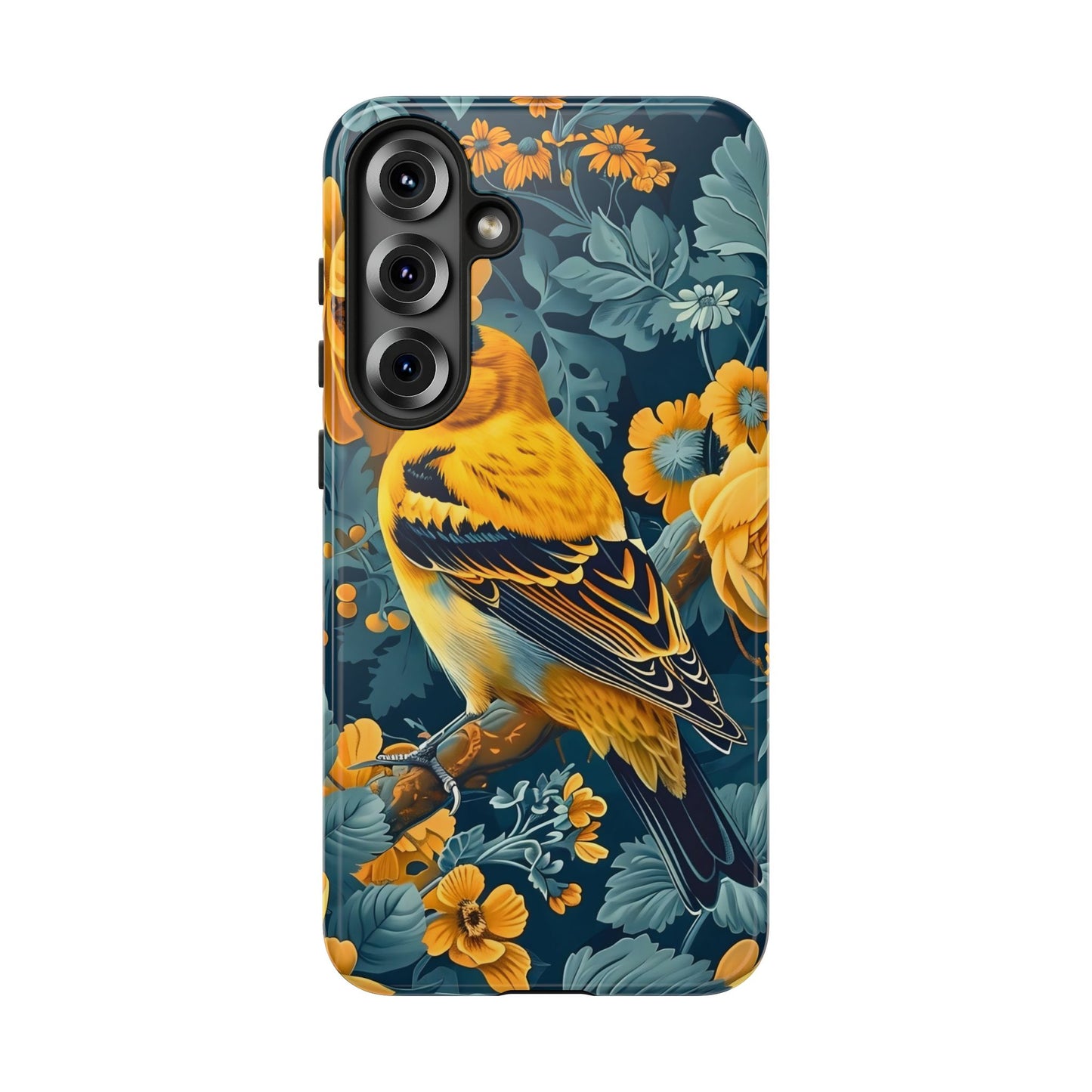 Colorful Bird Phone Case, Floral Tough Phone Cover for Bird Lovers, Eco-Friendly Mobile Shell, Gift for Nature Enthusiasts, Custom [...]