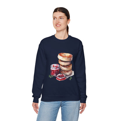 Unisex Heavy Blend™ Crewneck Sweatshirt - Royal Treats - British Cuisine with a Regal Twist