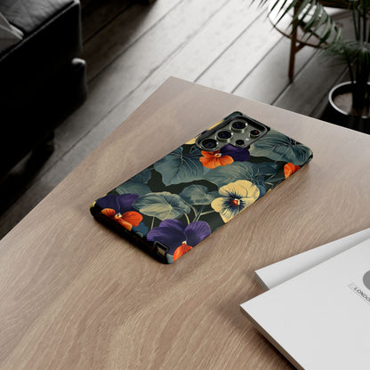 Tough Cases Floral iPhone Case, Tough Phone Cover, Stylish Floral Design, Gift for Her, Summer Vibe, Durable Protective Case