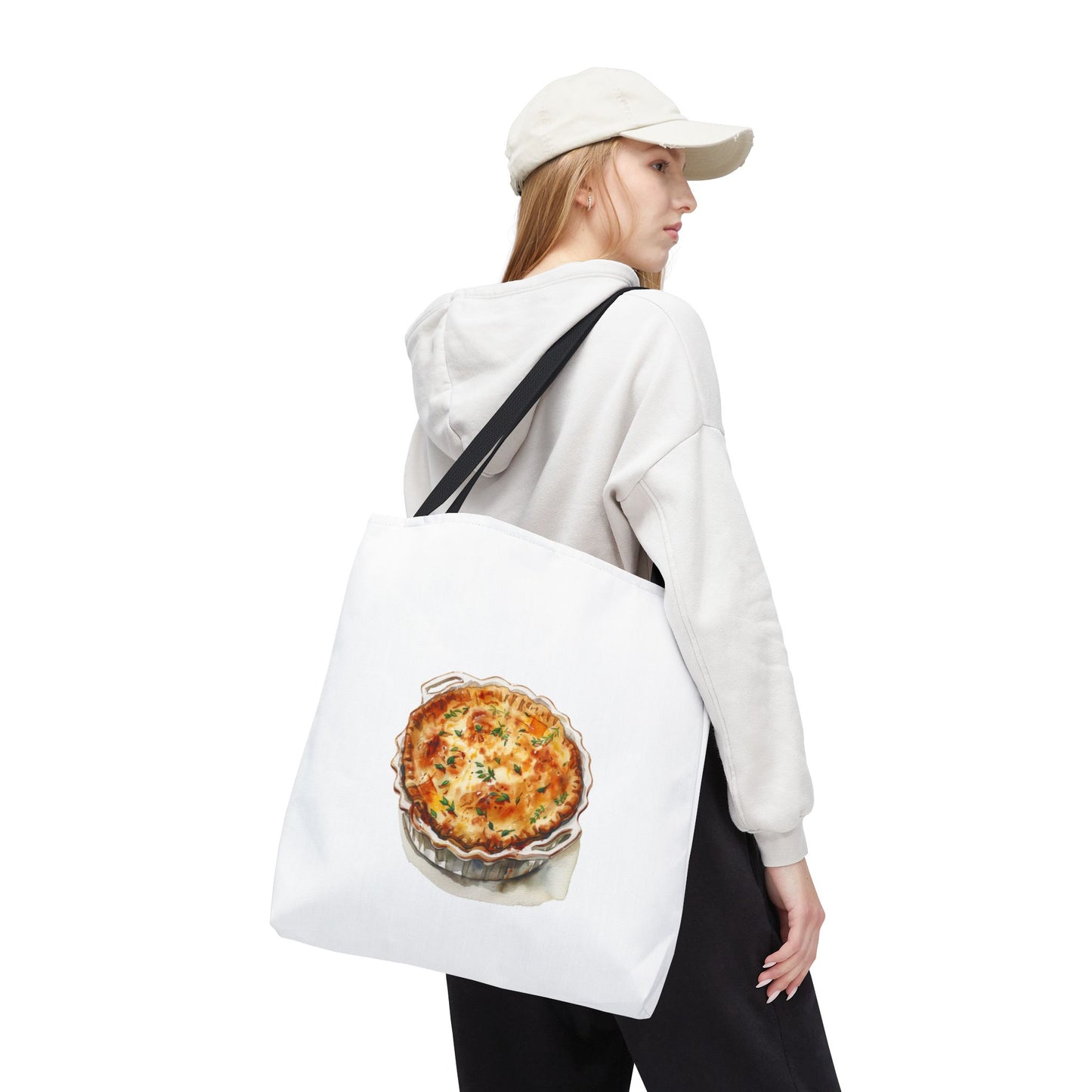 Quirky Pizza Tote Bag, Funny Grocery Bag, Foodie Gift, Kitchen Lover Accessory, Mother's Day, Summer Picnic Essentials