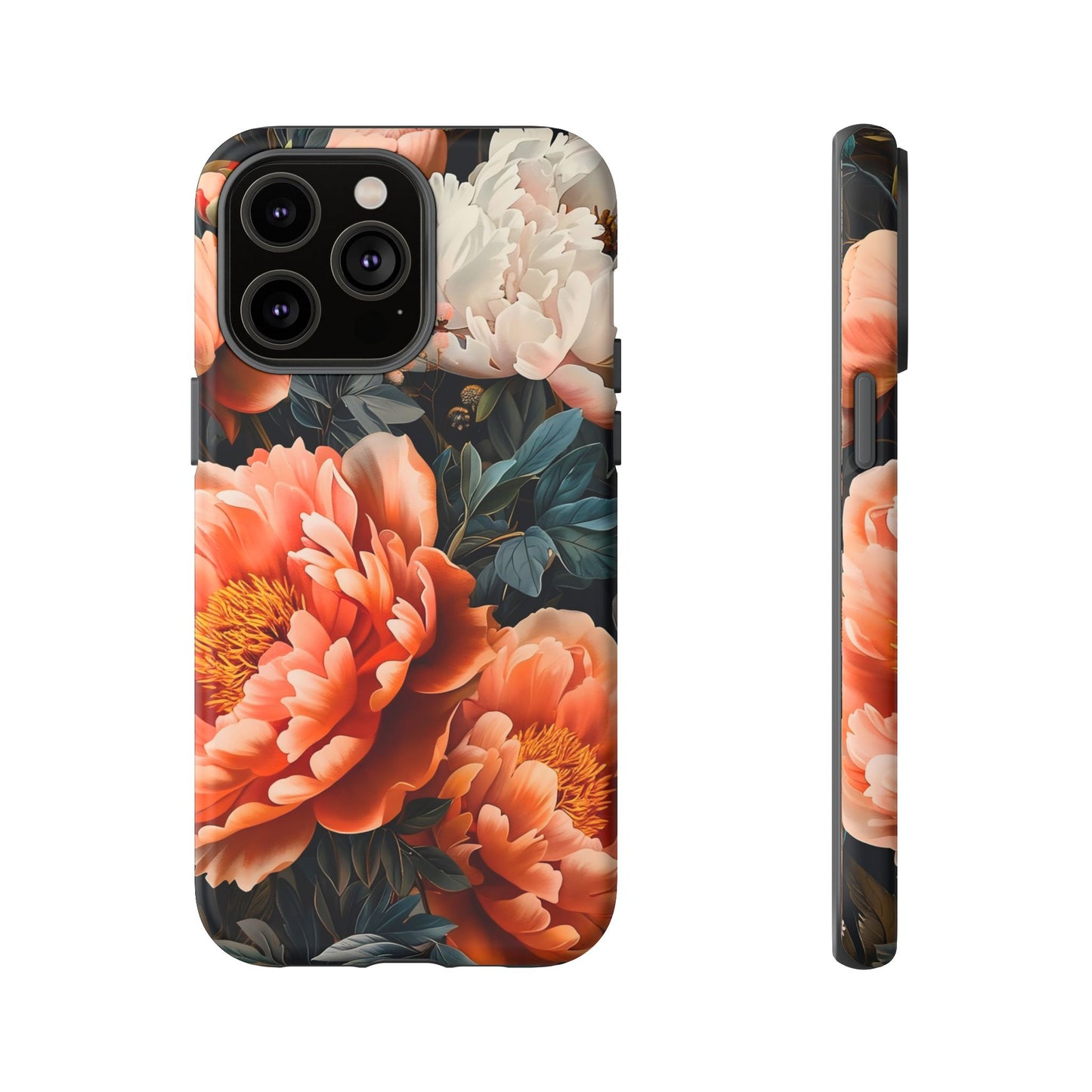 Floral Phone Case - Tough Cases, Durable Cover, Flower Design, Unique Gift, Phone Accessories