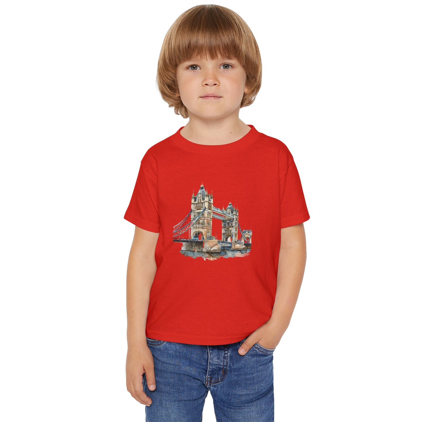 Cute London Bridge Toddler T-shirt - Perfect Gift for Young Explorers