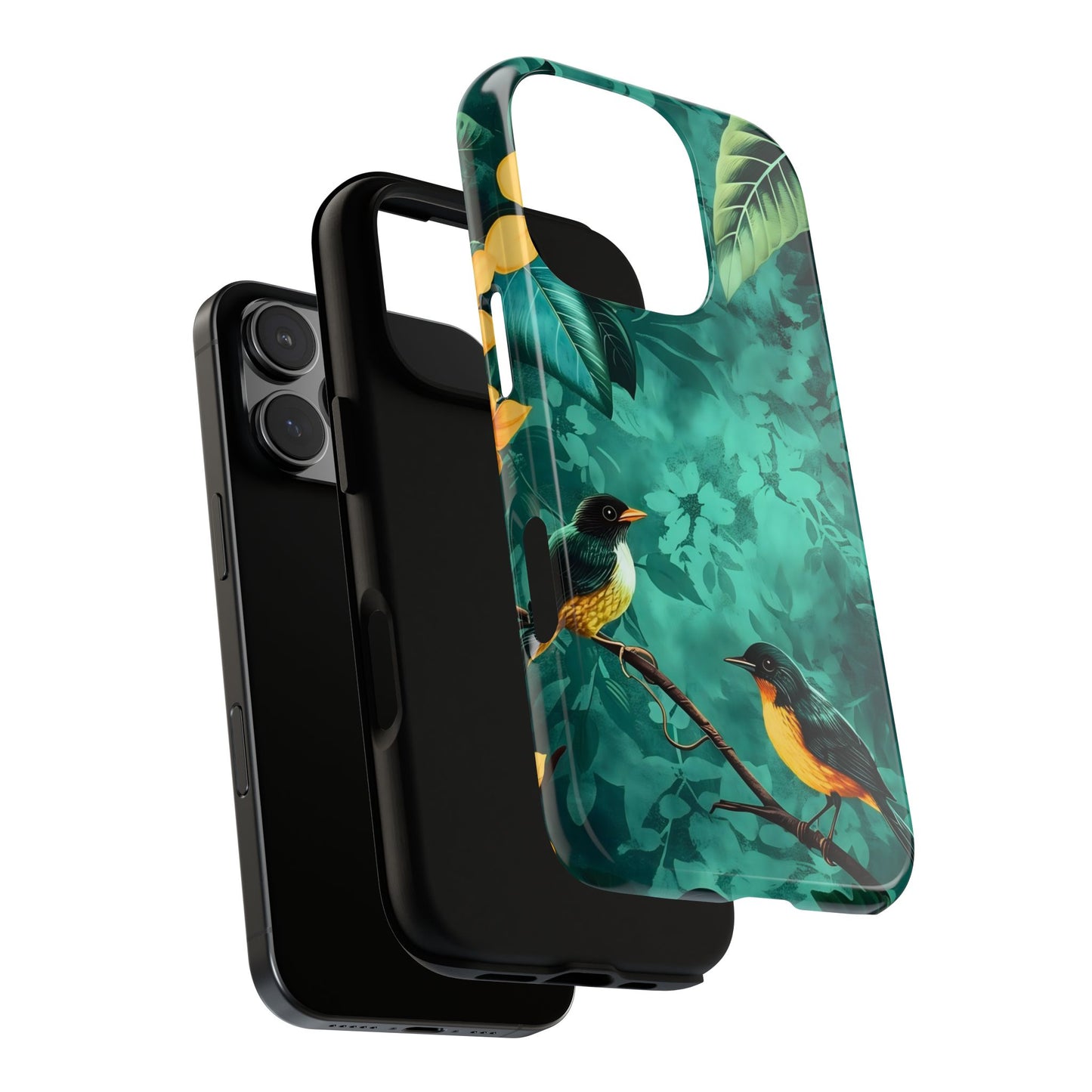 Tough Cases Phone Case - Elegant Bird Design, Nature Lover Gift, Wildlife Art, Tropical Decor, Eco-Friendly Accessory