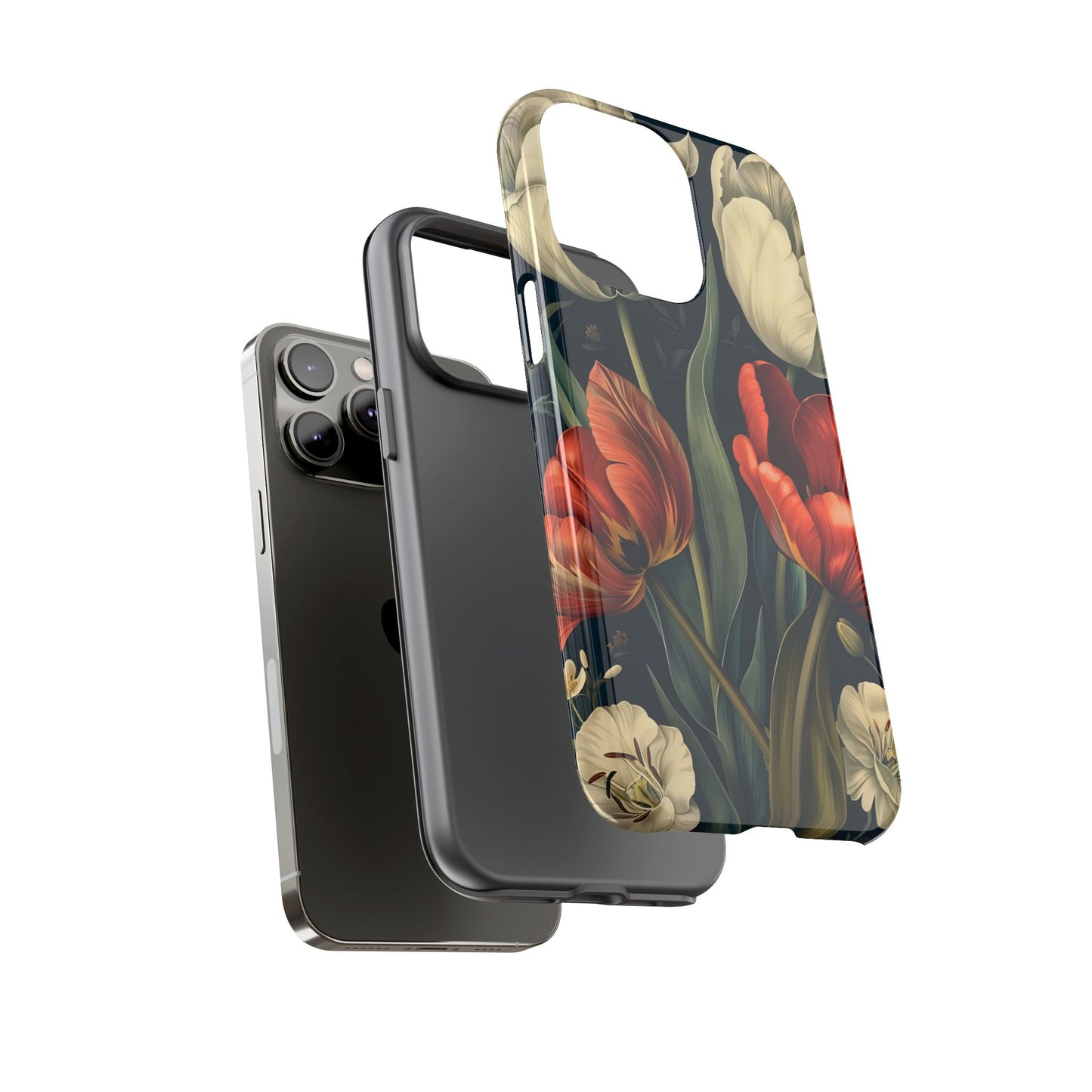 White Flower Tough Cases