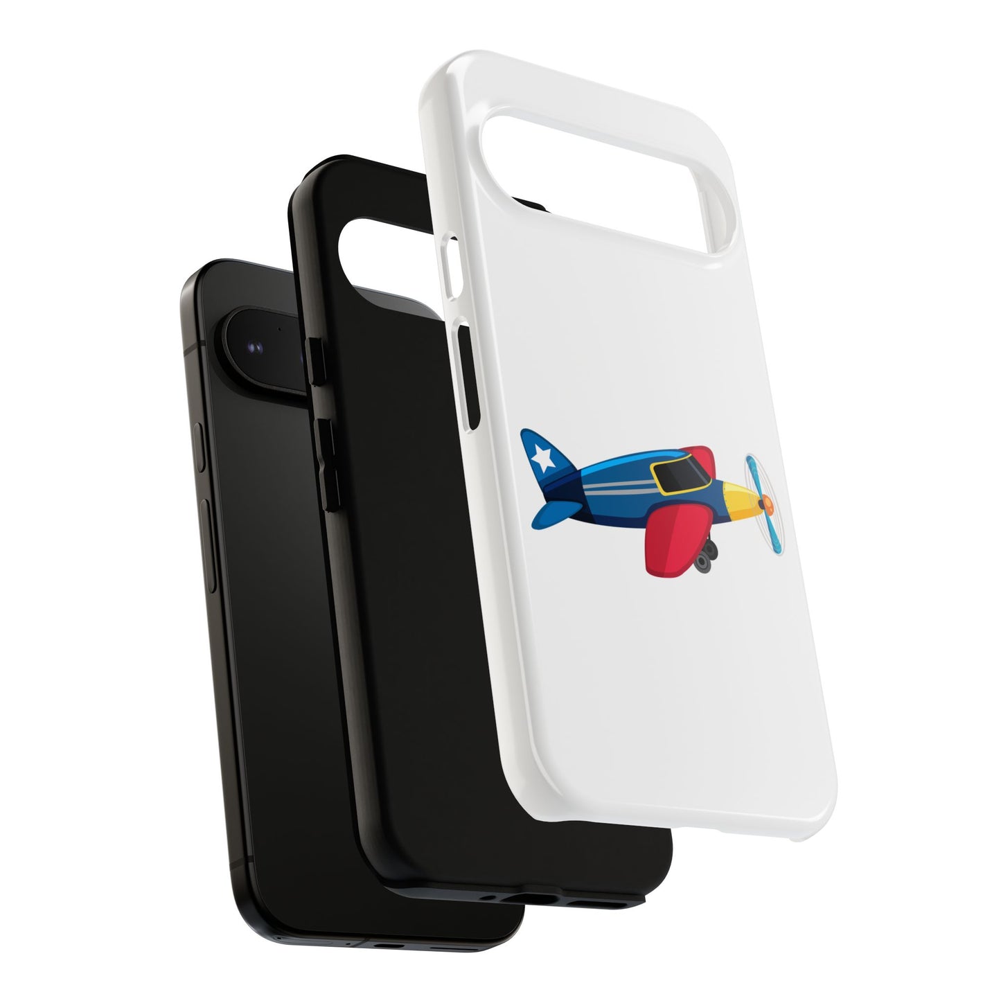 Colorful Airplane Phone Case - Tough and Stylish Protection for Aviation Enthusiasts