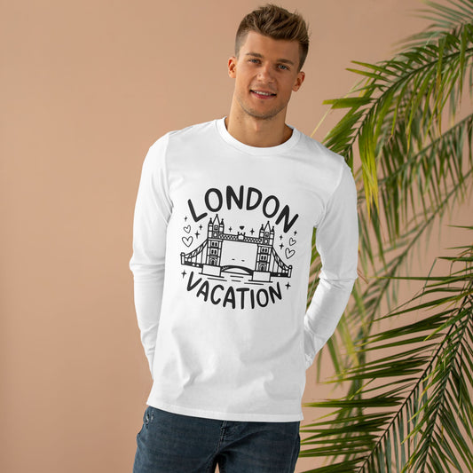 Men’s Base Longsleeve Tee - London's Vacation