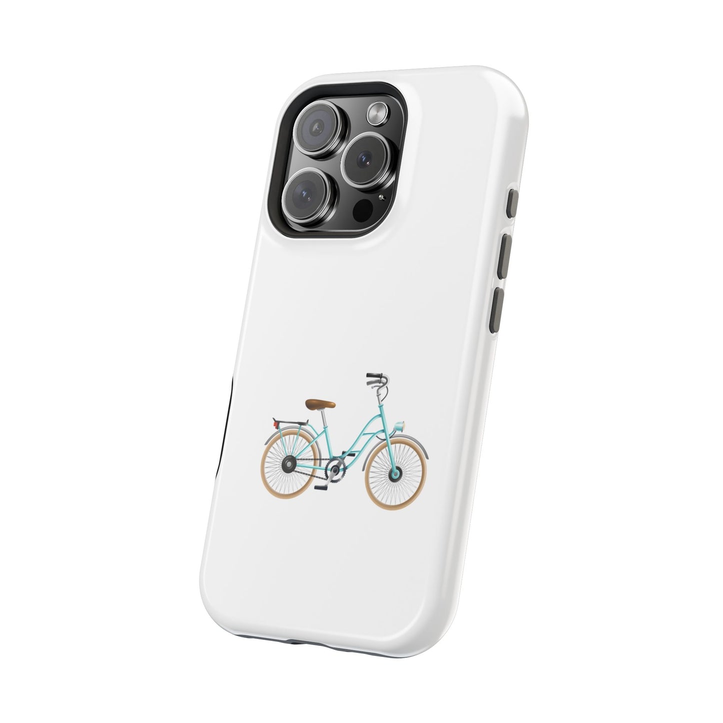 Charming Bicycle Magnetic Tough Case, Fun Phone Cover, Bike Lover Gift, Unique Mobile Accessory, Perfect for Fall and Spring Adventures
